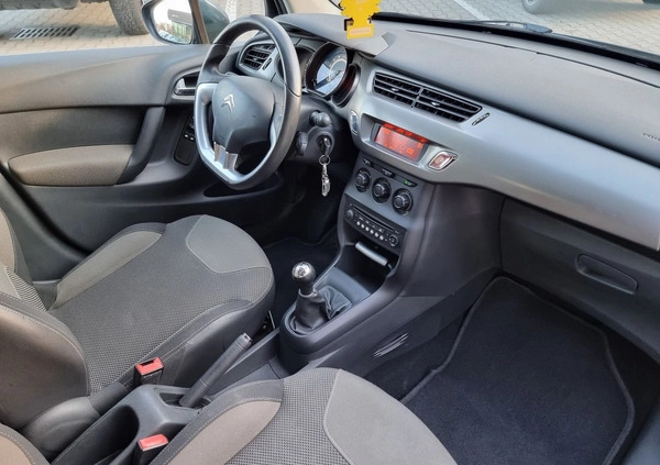 Citroen C3 cena 22900 przebieg: 156371, rok produkcji 2013 z Radom małe 352